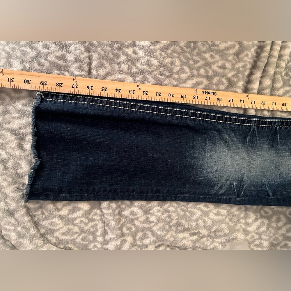 Miss Me Dark Blue Flare Jeans - Picture 6 of 10